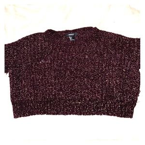 Crop top sweater from Forever21.